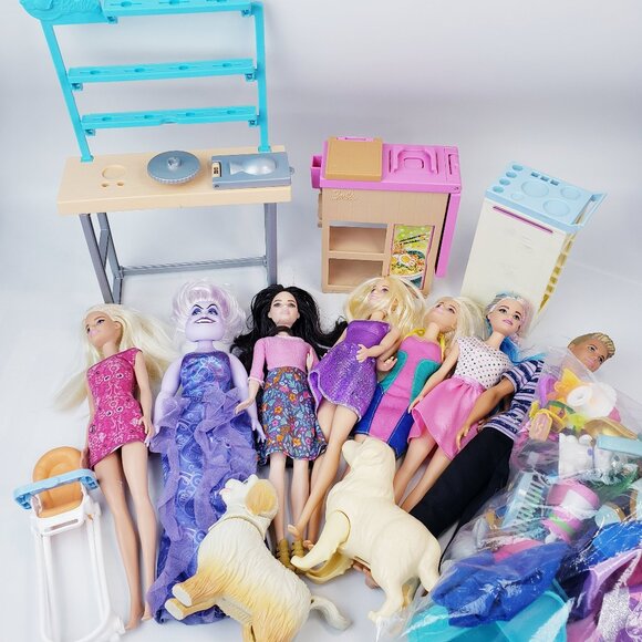 Mix Barbie Doll Lot and Accessories - Picture 1 of 9
